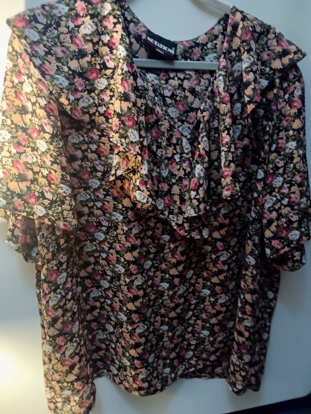 Notations plus size floral